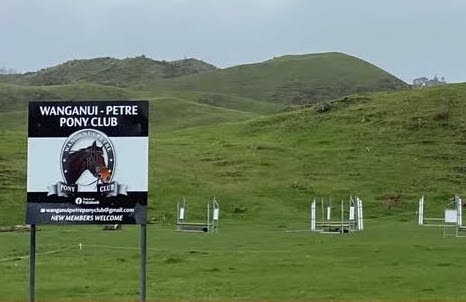 Wanganui Petre Pony Club grounds sign, 28 Tayforth Road